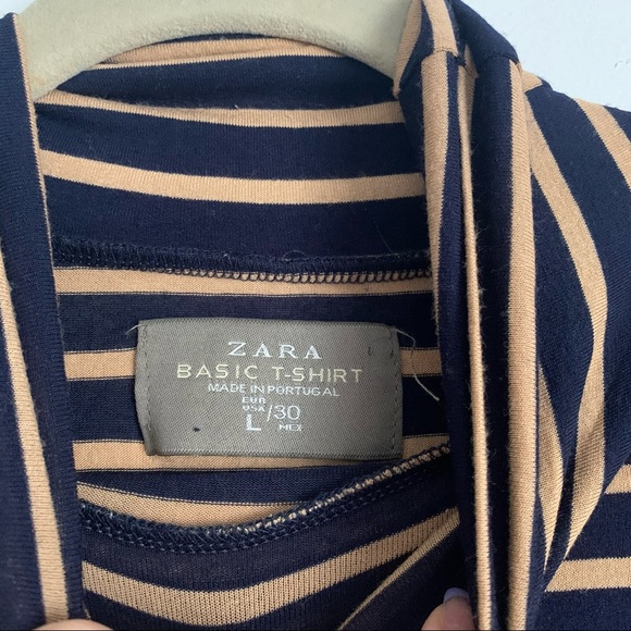 Zara striped turtle neck - Picture 2 of 2